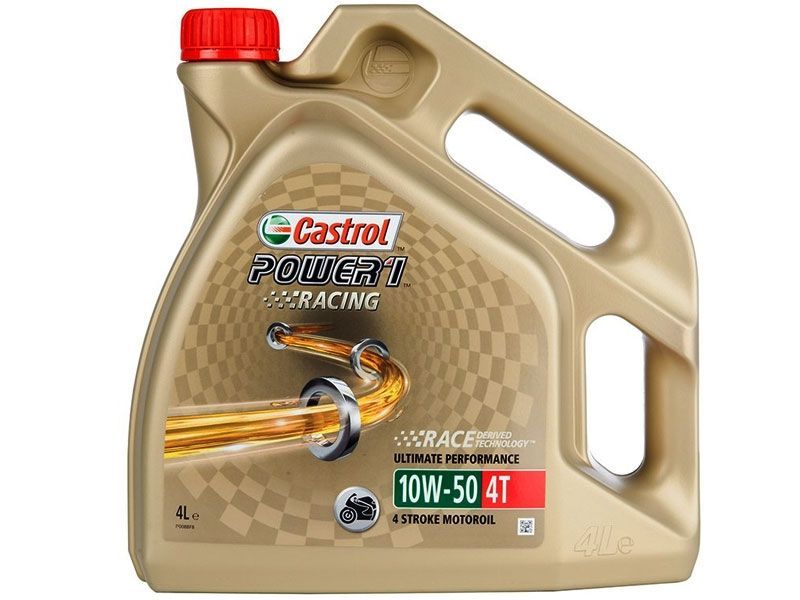 ACEITE CASTROL POWER 1 RACING 4T 10W50 4L
