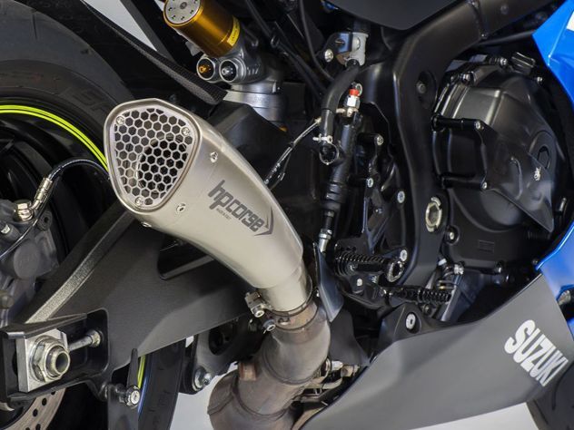 SILENCIADOR RACING HYDROFORM CORTO R HP CORSE SATINADO SUZUKI GSX-R 1000 2017-2022
