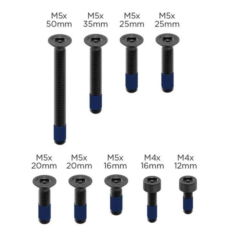 Tornillería para antirrobo QUAD LOCK