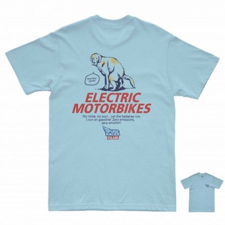 CAMISETA PURERACER ELECTRIC SUCKS 2 BLUE SKY
