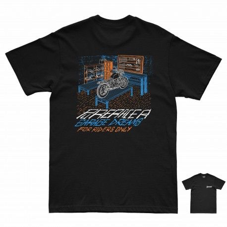 CAMISETA PURERACER GARAGE DREAMS BLACK