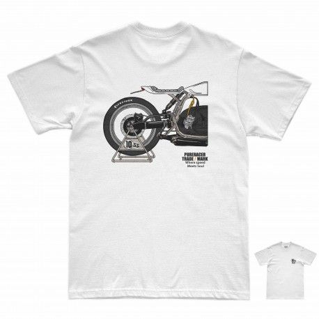 CAMISETA PURERACER NICE ASS WHITE