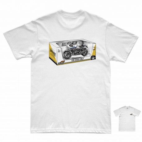 CAMISETA PURERACER BUILT YOUR DREAM WHITE