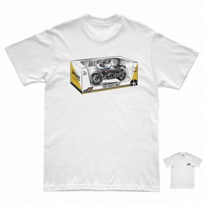 CAMISETA PURERACER BUILT YOUR DREAM WHITE