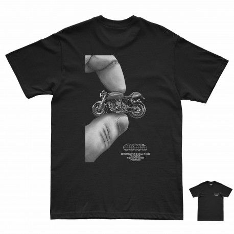 CAMISETA PURERACER THINK BIG BLACK