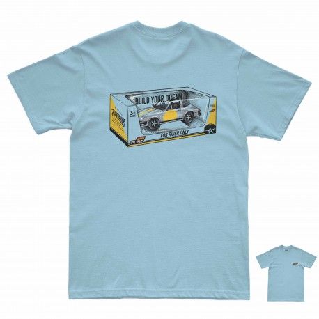 CAMISETA PURERACER BUILT YOUR DREAM 2 BLUE SKY