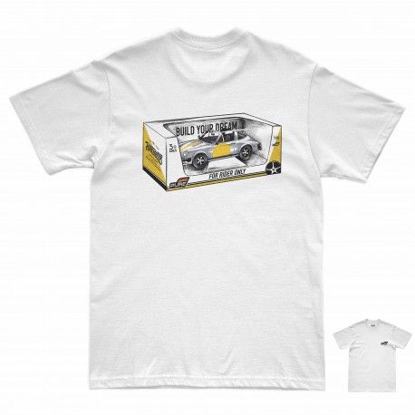 CAMISETA PURERACER BUILT YOUR DREAM 2 WHITE
