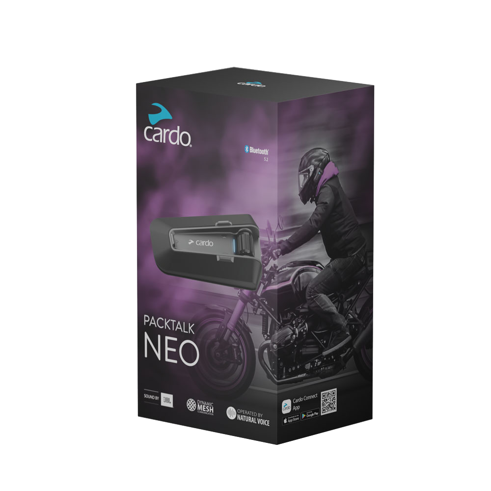 Intercomunicador de moto Cardo Packtalk Neo