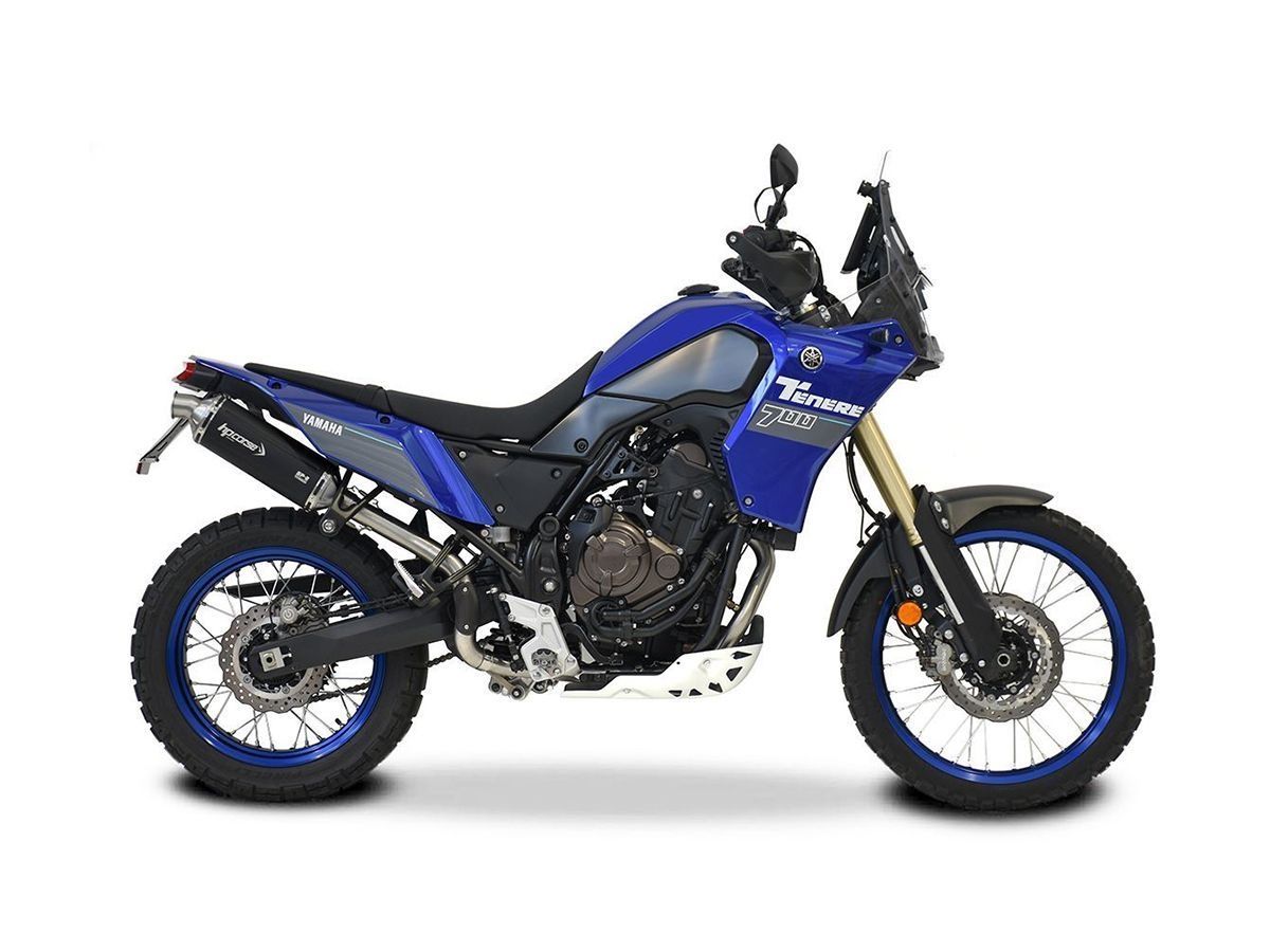 Escape Hp-Corse  TITANIO CORTO SP-2 HP YAMAHA TENERE 700 2019-2024 Homologado