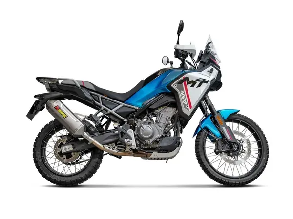 Escape AKRAPOVIC MUFFLER SLIP-ON TITANIUM CFMOTO 450MT Homologado