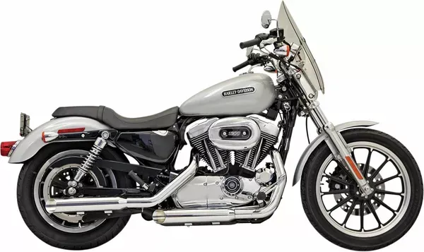 Silenciadores Slip-On Firepower Series BASSANI XHAUST MUFFLERS SLASH para HD 04-13XL