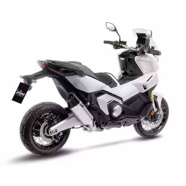Silenciador Slip-On LV-14R Acero inox. LEOVINCE MUFFLER LV14 HONDA 750 XADV/FORZA/A2 SS/CF Homologado
