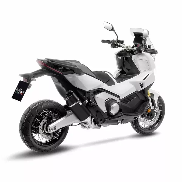 Silenciador Slip-On LV-14R BLACK LEOVINCE MUFFLER LV14 HONDA 750 XADV/FORZA/A2 Homologado