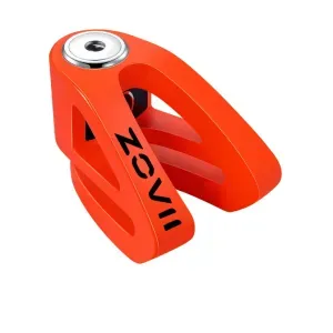 CANDADO DISCO ZOVII ZV6 NARANJA FLUOR