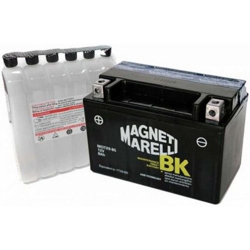 MOTX9-BS BATERÍA MAGNETI MARELLI YTX9-BS SELLADA CON ÁCIDO YTX9BS MOTO SCOOTER QUAD CROSS