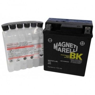 MOTX7L-BS BATERÍA MAGNETI MARELLI MOTX7L-BS SELLADA CON ÁCIDO