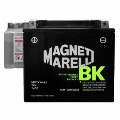 MOTX14L-BS BATERÍA MAGNETI MARELLI SELLADA CON ÁCIDO