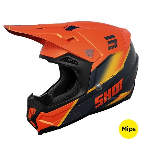 Casco Shot Core HONOR ORANGE MATT Casco Shot Core HONOR ORANGE MATT