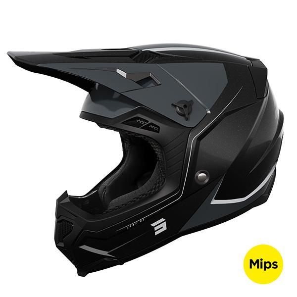 Casco Shot Core COMP BLACK PEARLY