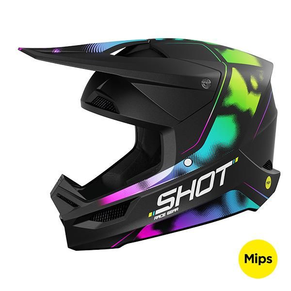 Casco Shot RACE NITRO BLACK MATT Casco Shot RACE NITRO BLACK MATT