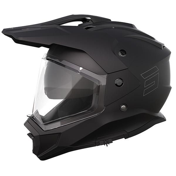CASCO SHOT TREK MAX VISION SOLID BLACK MATT