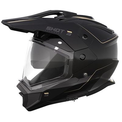 CASCO SHOT TREK MAX VISION RALLY BLACK SAND GLOSSY