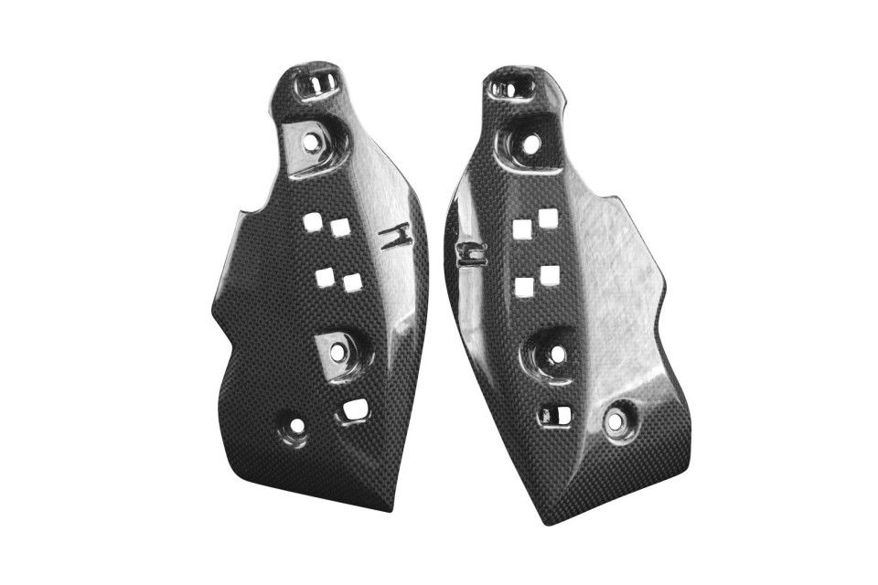 Carenado interior del radiador carbono Triumph Speed Triple RS/RR
