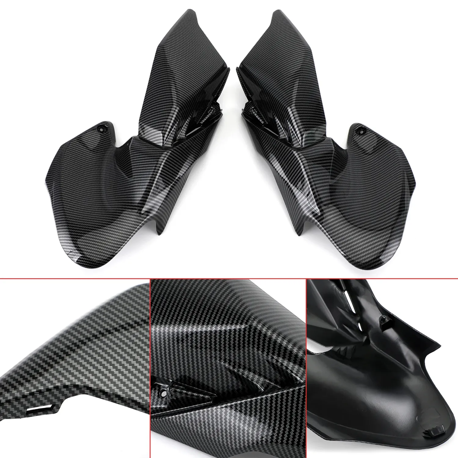 Tapas laterales de carbono Kawasaki Z900 2020-2021