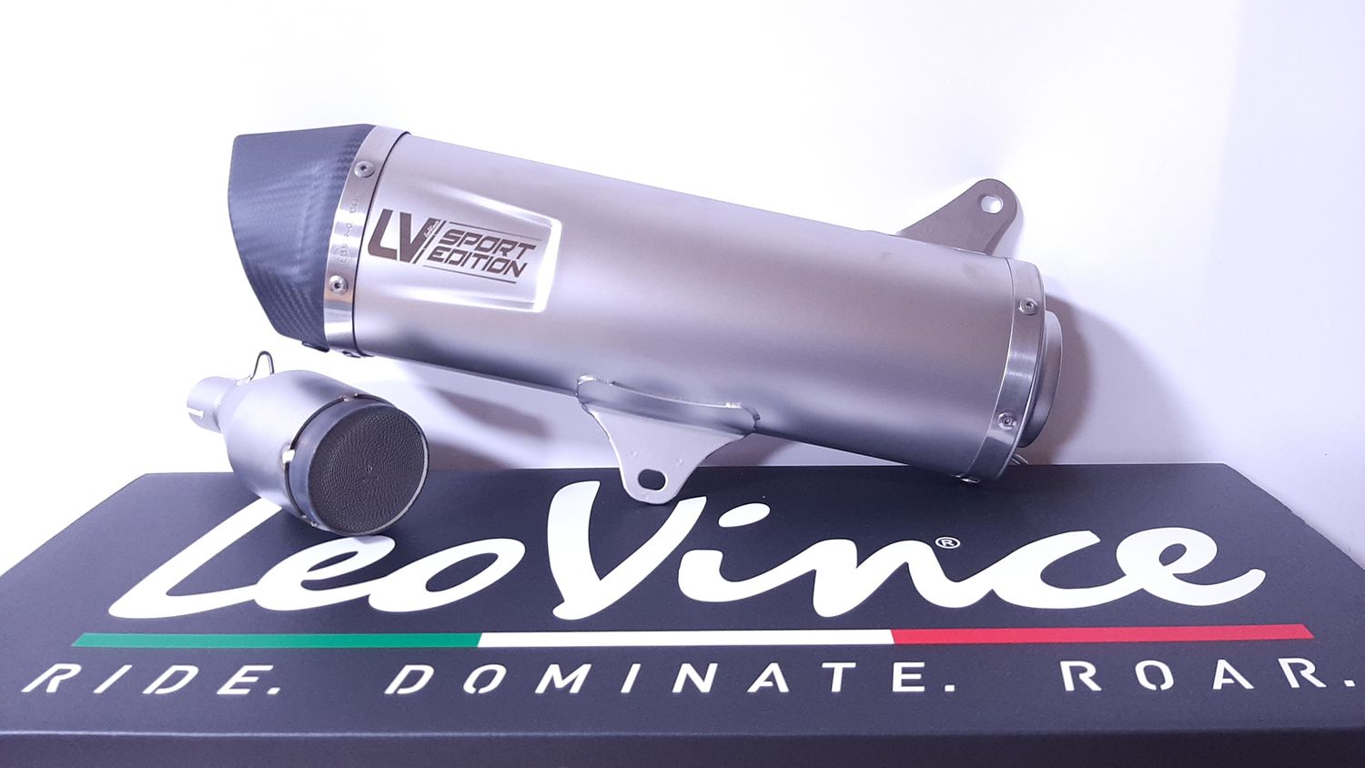 SILENCIOSO LV ONE EVO APRILIA SR GT 125 LIMITED EDITION CATALIZADOR