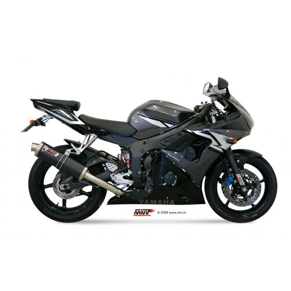 MIVV OVAL CARBONO-SILENCIOSO CARBONO YAMAHA YZF 600 R6 2003-2005