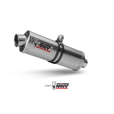 SILENCIADOR MIVV ACERO INOXIDABLE OVALADO YAMAHA YZF 600 R6 1999-2002