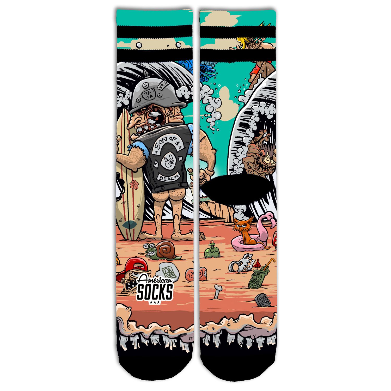 Calcetines American Socks Signature Hijo de una playa