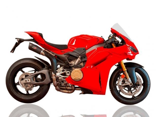 Escape QD EXHAUST DARK STEEL COMPLETE EXHAUST SYSTEM DUCATI PANIGALE V4 / S 2025
