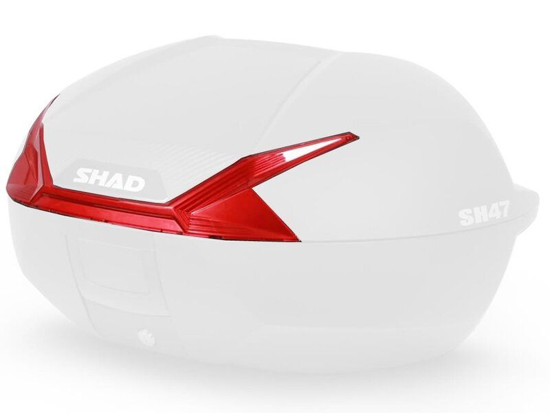 Catadióptrico SHAD rojo SH47
