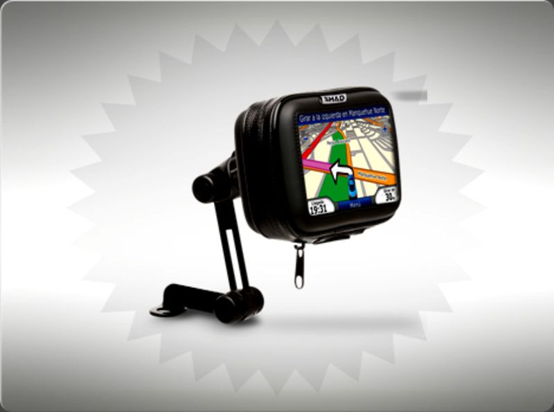 Soporte para GPS Shad 9x14cm 4,3'' fijación al retrovisor