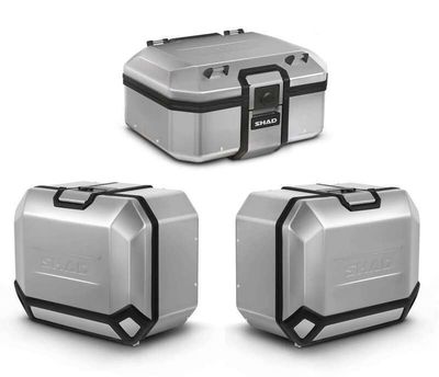 Pack maletas SHAD Terra 131L - Baúl 37L + Maletas 47L