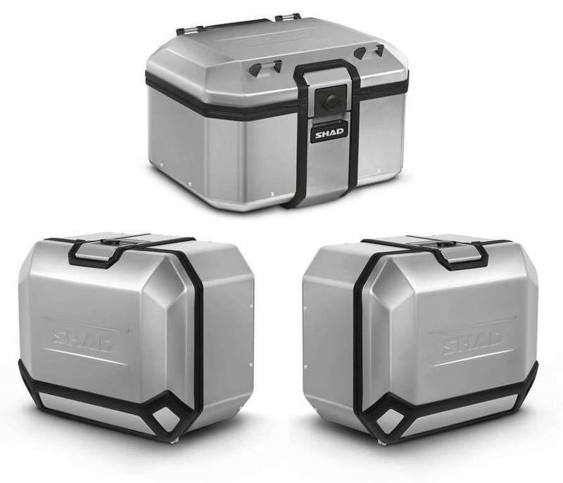 Pack maletas SHAD Terra 142L - Baúl 48L + Maletas 47L