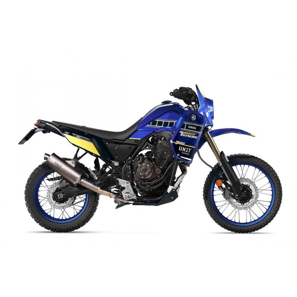 Adhesivos Yamaha Ténéré 700 Classic Icon Azul
