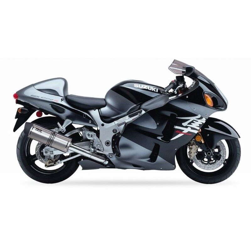 Silenciadores IXIL Hexoval Xtrem  Homologado para SUZUKI GSX 1300 R HAYABUSA 99-07 (WVA1)