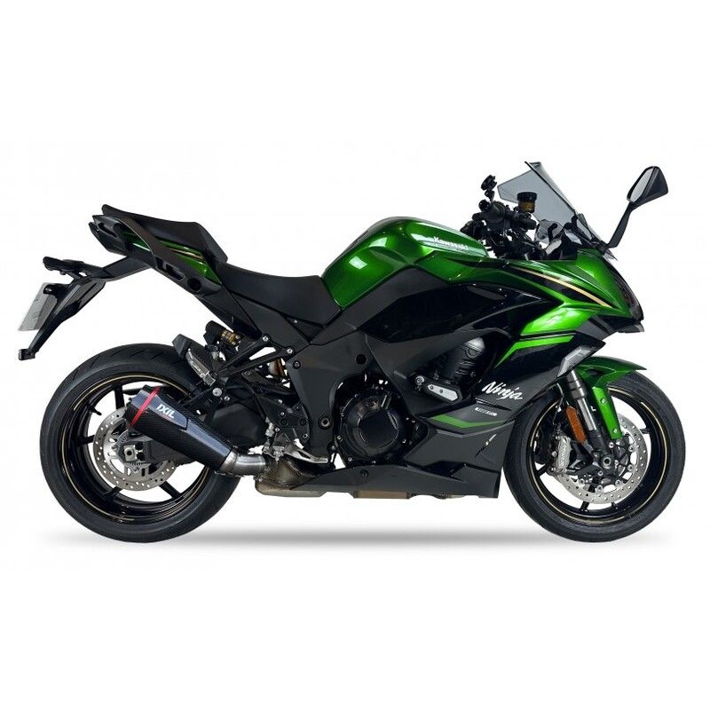 Silenciador IXIL XC Xtrem Carbon Slip-On Homologado para KAWASAKI NINJA 1100 SX / SE (ZXT10H)