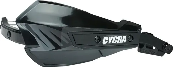 Paramanos Vortex CYCRA VORTEX HAND GUARD/W UNIVERSAL U-CLAMPS - BLACK