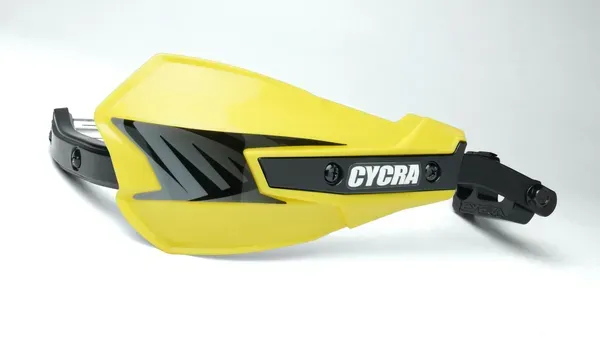 Paramanos Vortex CYCRA VORTEX HAND GUARD/W UNIVERSAL U-CLAMPS - Yellow