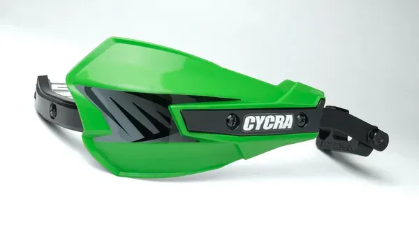 Paramanos Vortex CYCRA VORTEX HAND GUARD/W UNIVERSAL U-CLAMPS - Green