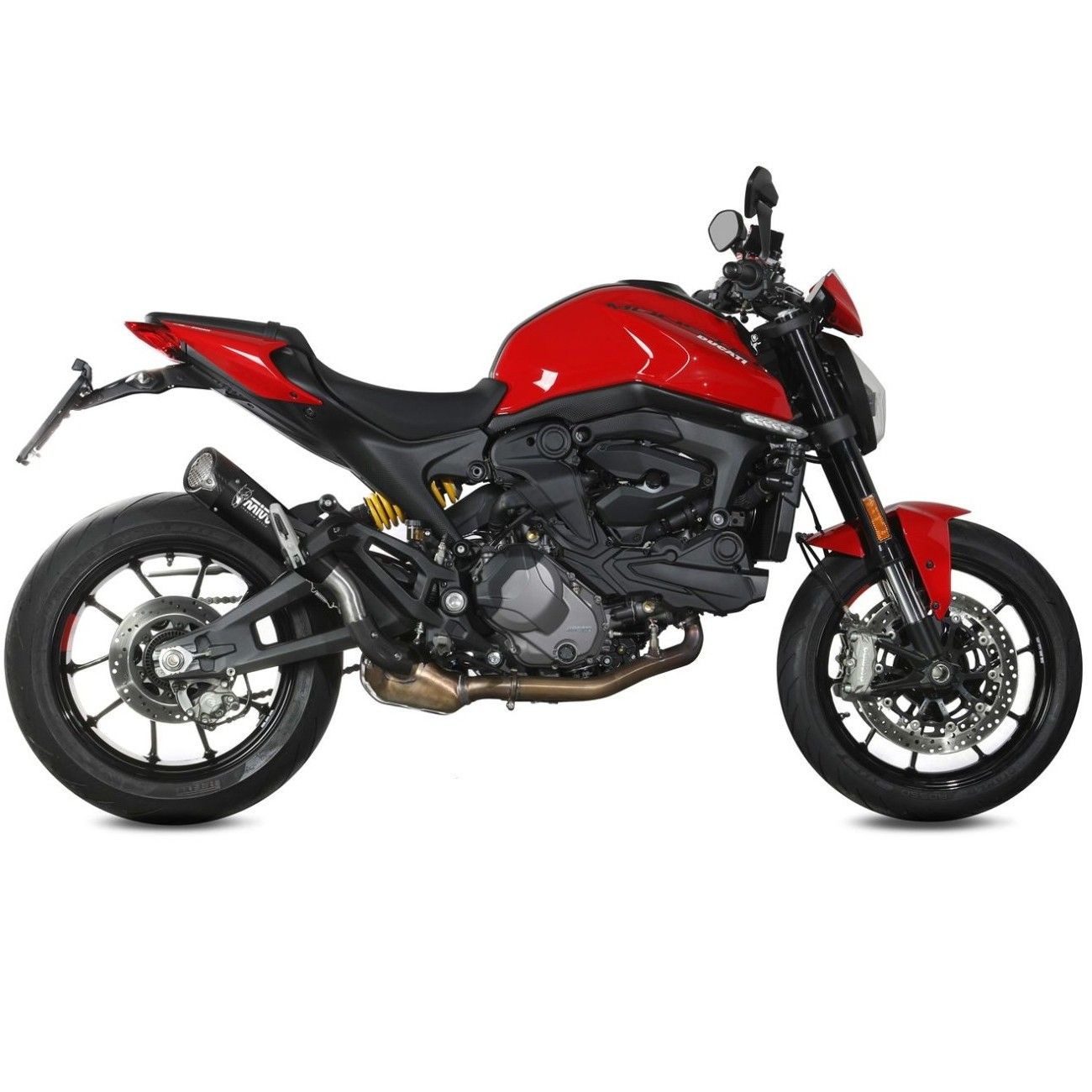 Escape Mivv  X-M5 TITANIO NEGRO DUCATI MONSTER 937 / MONSTER 937 + 2021 > 2025