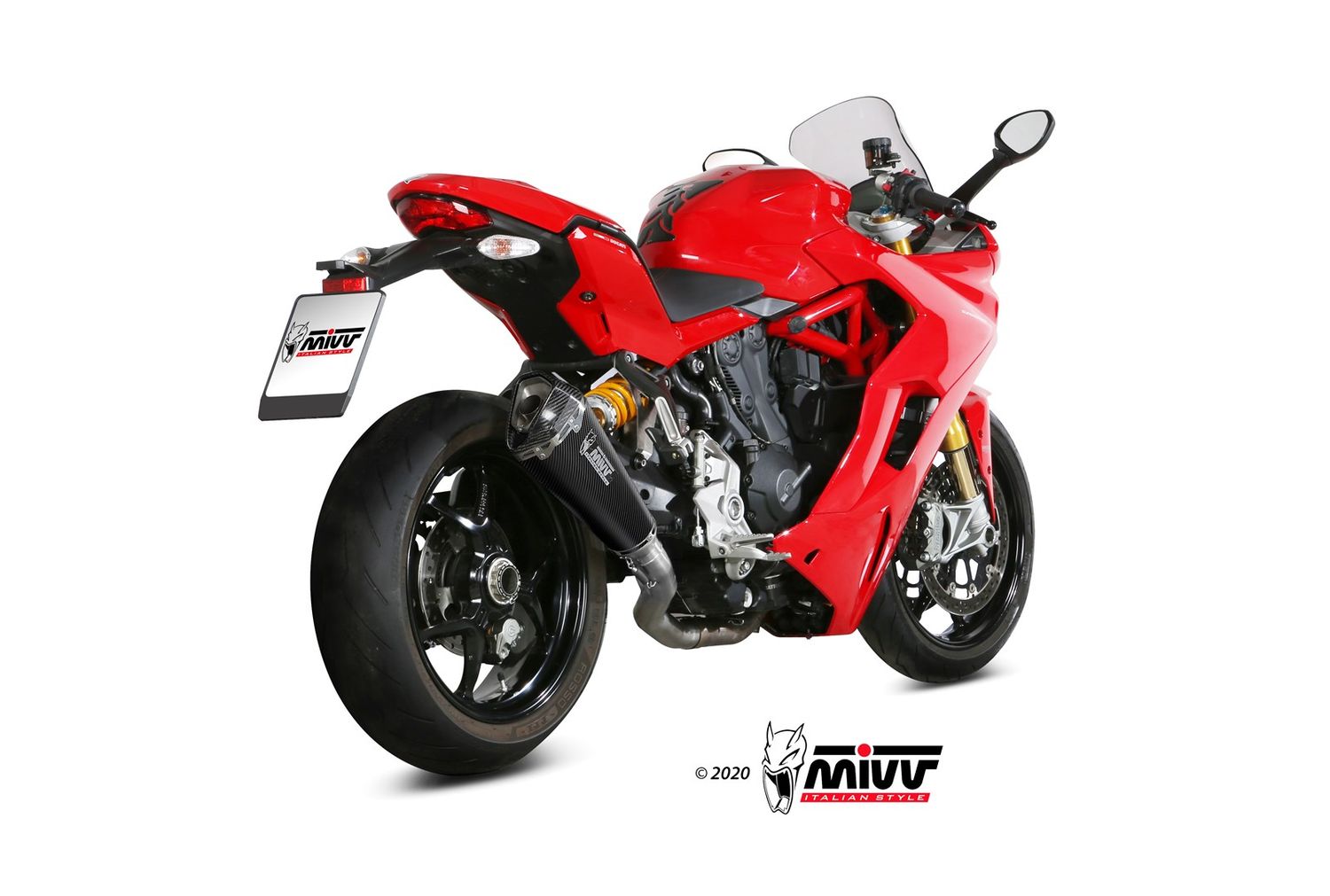 Escape Mivv Delta Race DUCATI SUPERSPORT 939 / R 2017 > 2020