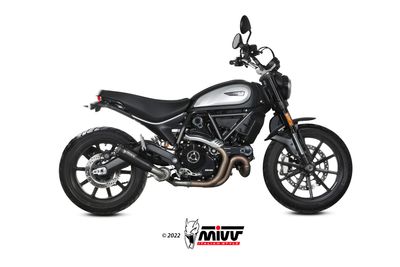 Escape Mivv X-M1 INOX NEGRO  DUCATI SCRAMBLER 800 2021 > 2022