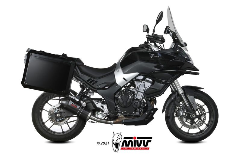 Escape Mivv CARBONO OVALADO CON COPA DE CARBONO VOGE VALICO 500 DS / DSX 2021 > 2024