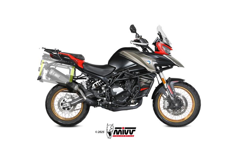 Escape Mivv SPEED EDGE INOX NEGRO QJ MOTOR SRT 800 S / X / SX 2024 > 2024