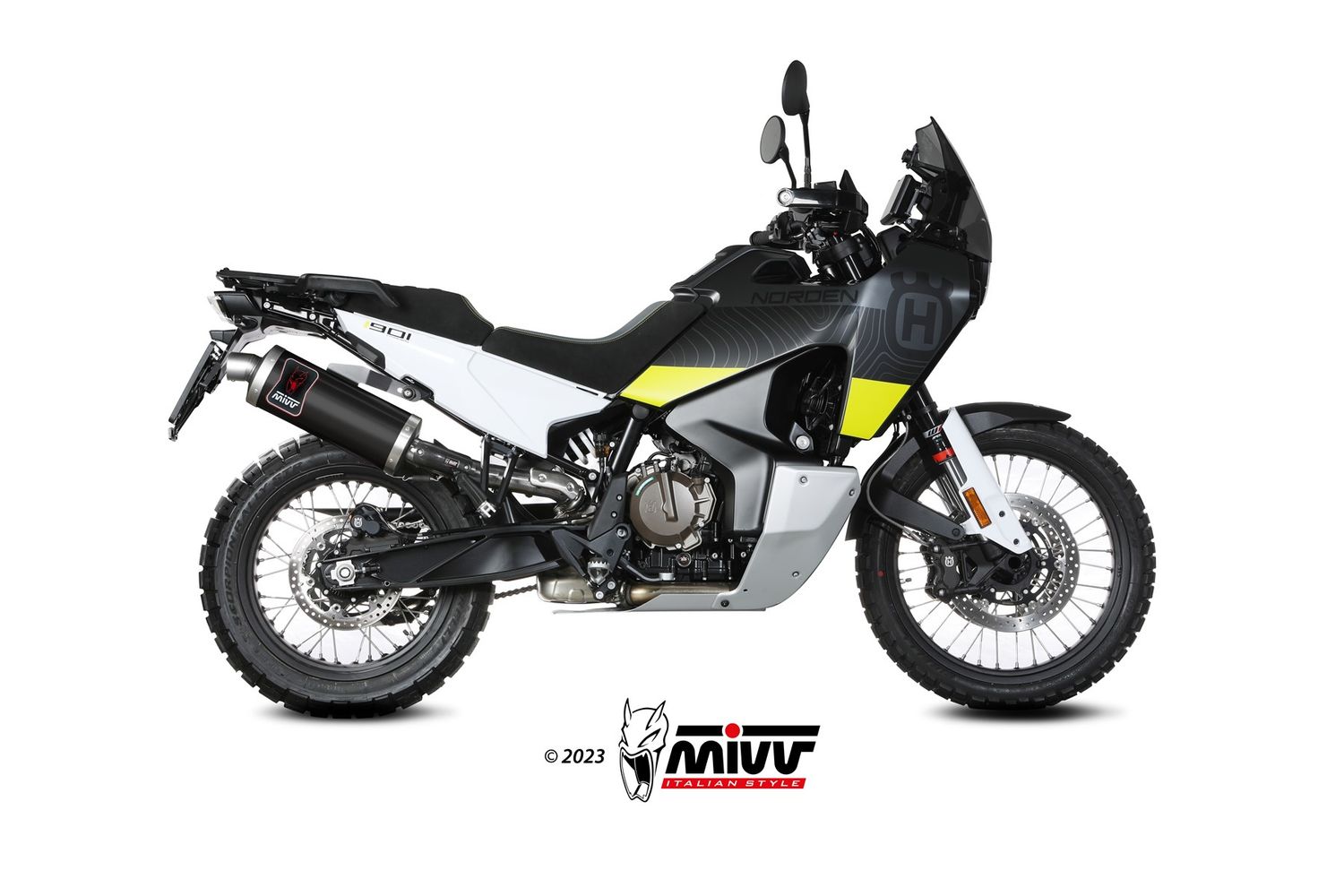 Escape Mivv Dakar HUSQVARNA NORDEN 901 2022 > 2024