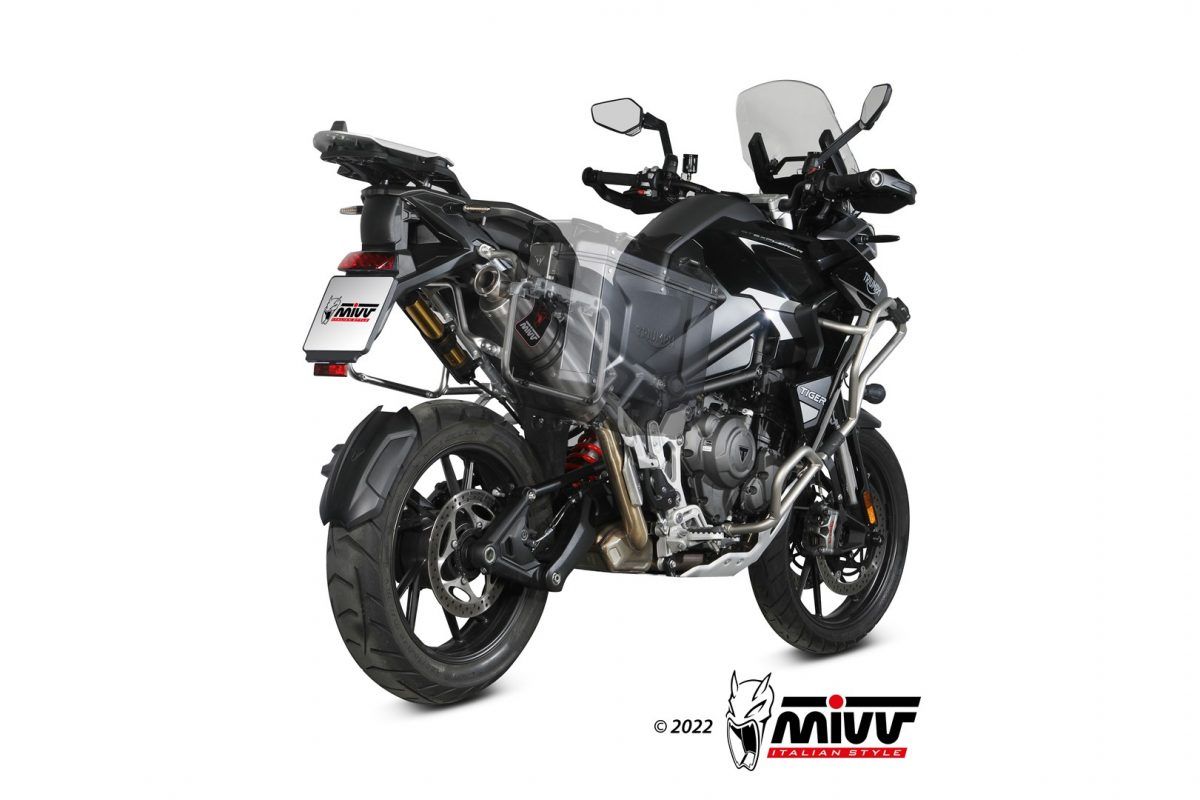 Escape Mivv Dakar TRIUMPH TIGER 1200 2021 > 2025